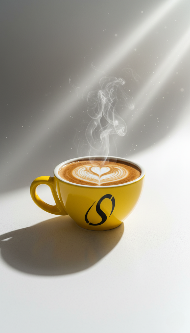 Taza Salvatge Amarilla – Cerámica Premium